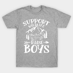 Support Wildlife Raise Boys T-Shirt